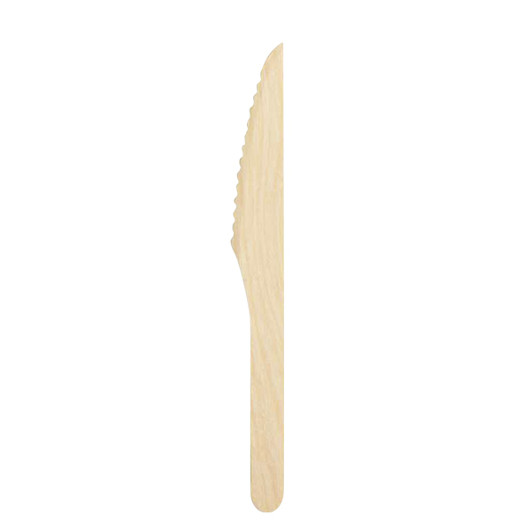 Μαχαιράκι μιας Χρήσης ξύλινο 16cm