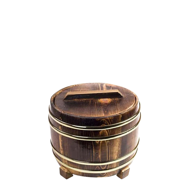 Δοχείο Ρυζιού Ξύλινο 20x13 cm