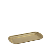 Πιατέλα Gold 23x13,5 cm