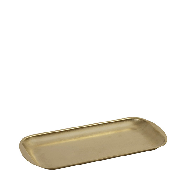 Πιατέλα Gold 41x23 cm