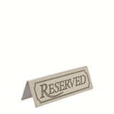«Reserve» Inox 12x5,5 cm
