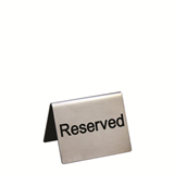 Πινακίδα «Reserve» 5x3,8 cm