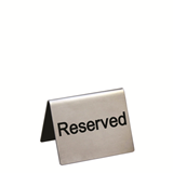 Πινακίδα «Reserve» 6,5χ6 cm