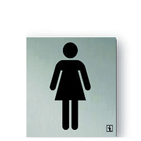 Πινακίδα ''Γυναίκα'' 7,5*7,5cm