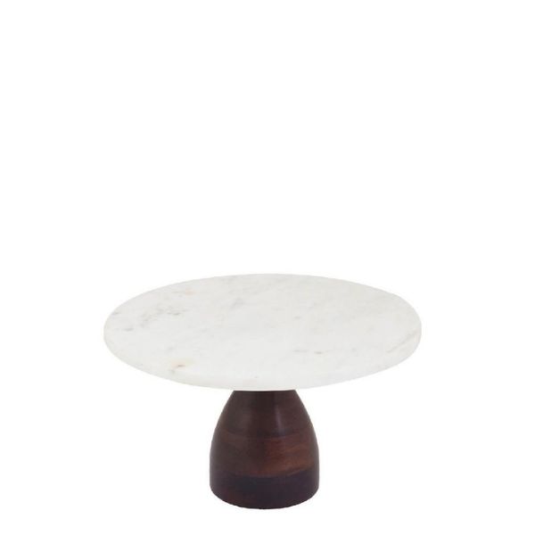 Σταντ Μάρμαρο Ξύλινη Βάση 26x17 cm