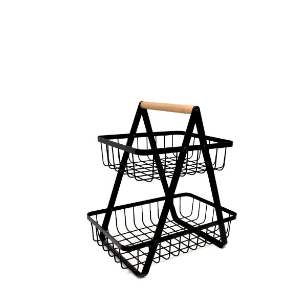 Δίπατη Φρουτιέρα 31x20/22x20x30 cm