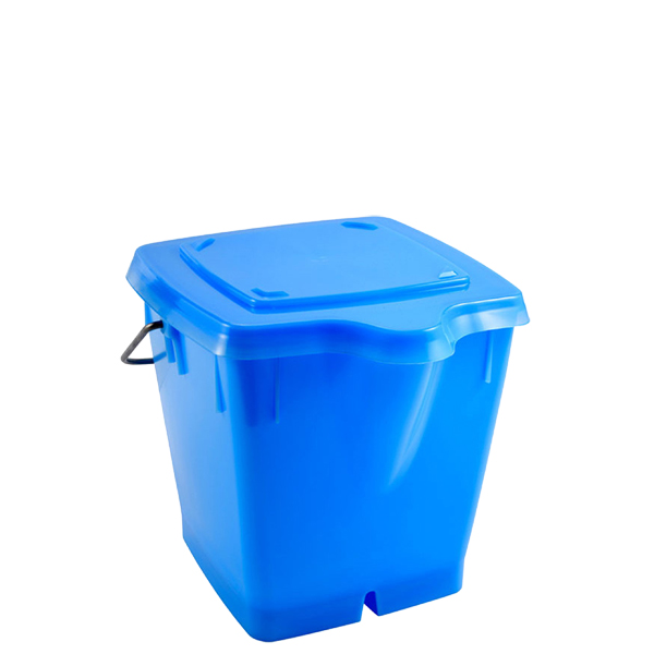 Δοχείο αποθήκευσης υγρών μπλε (-40 ˚C έως +90 ˚C) | 12 lt , 30x33x28 cm