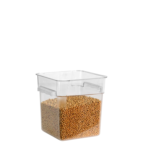 Δοχείο/μεζούρα διαφανές polycarbonate (-40 ˚C έως +100 ˚C) | 22,5x22,5x23 cm , 7,6 lt
