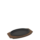 Μαντέμι με ξύλινη βάση οβάλ 28*19cm