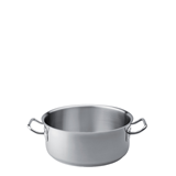 Πλασωτέ inox χωρίς καπάκι| διάμετρος 24 cm, ύψος 10,5 cm,χωρητ. 4,5 lt
