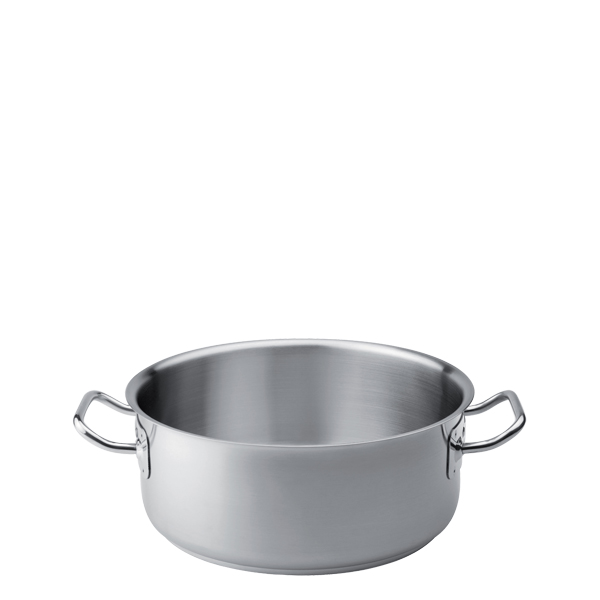 Πλασωτέ inox χωρίς καπάκι| διάμετρος 32 cm, ύψος 13 cm,χωρητ. 10 lt