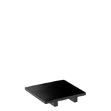 Πιατέλα ξύλινη μπαμπού 15x15cm