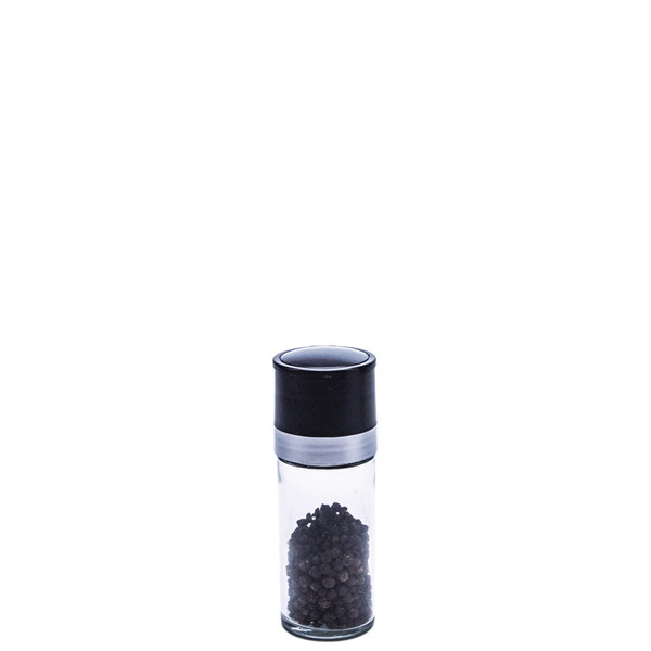 Μύλος πιπεριού 15cm μαύρο καπάκι 120ml