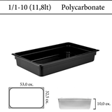 Δοχείο Polycarbonate 10 cm