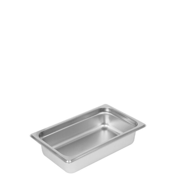 Δοχείο GN 1/4 inox 201 (18/C) - (0,6) | ύψος 6,5 cm