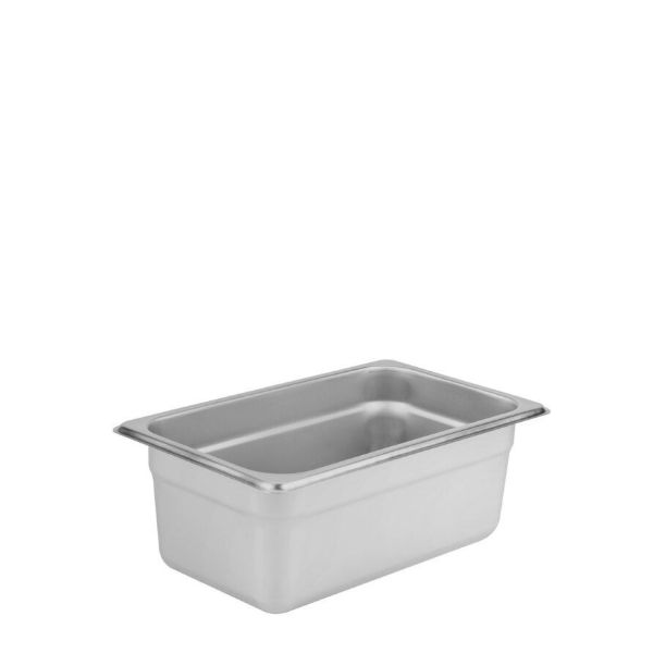 Δοχείο GN 1/4 inox 201 (18/C) - (0,6) | ύψος 10 cm