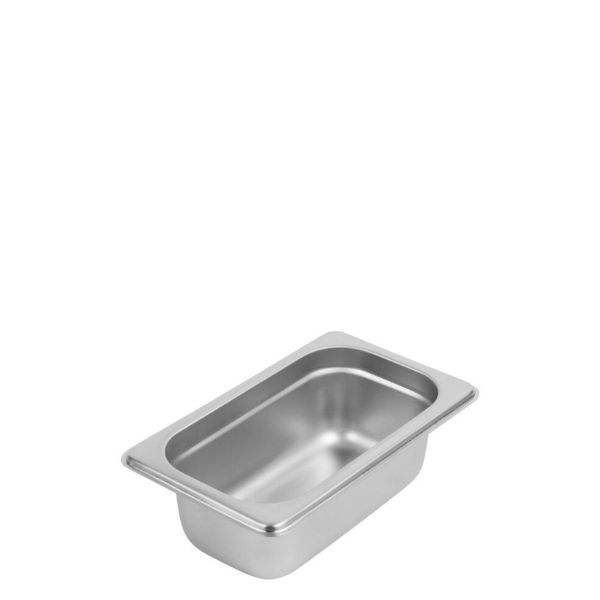 Δοχείο GN 1/9 inox 201 (18/C) - (0,6) | ύψος 6,5 cm
