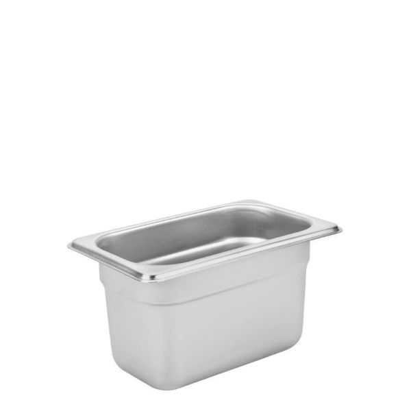 Δοχείο GN 1/9 inox 201 (18/C) - (0,6) | ύψος 10 cm