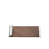 Ξύλινη-Inox Βάση Rest Spoon 12x8 cm
