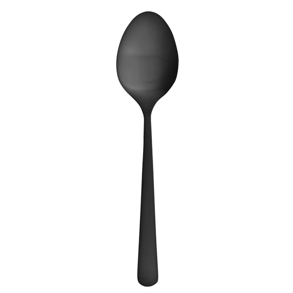 Κουτάλι Φαγητού Oslo Black Mat 20,2cm