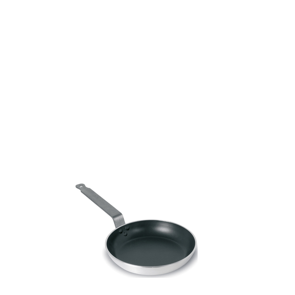 Τηγάνι αντικολλητικό (4 mm) με πλακέ μαύρη λαβή| διάμετρος 20 cm
