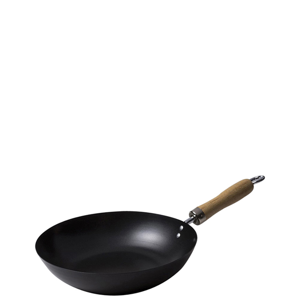 Τηγάνι wok ατσάλινο 30 cm