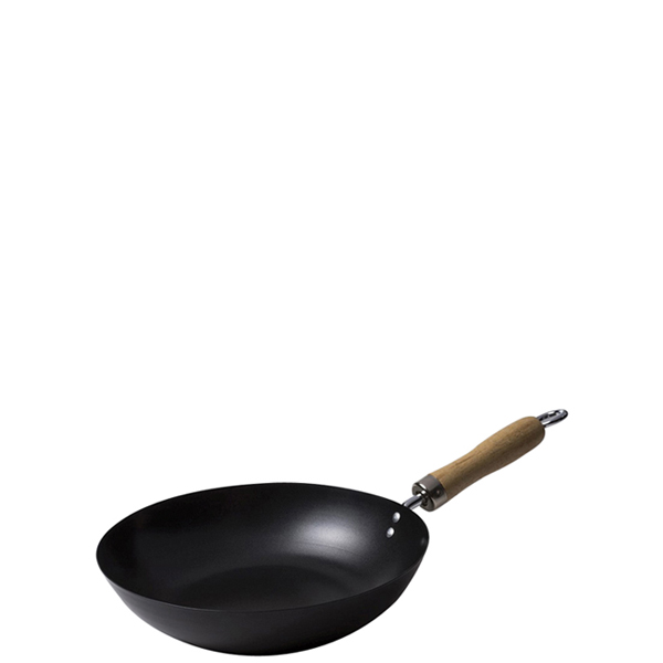 Τηγάνι Wok ατσάλινο 28cm