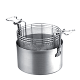 Φριτούρα αλουμινίου με πλέγμα| διάμετρος 36 cm
