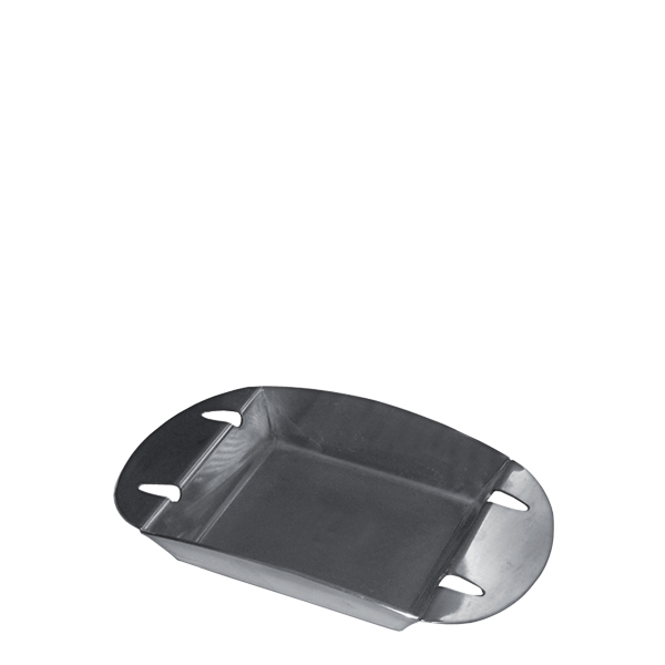 Τασάκι Inox 13*11,5cm