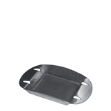 Τασάκι Inox 13*11,5cm