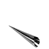 Κορνέ ζαχαροπλαστικής inox κωνικό | 35x140 mm