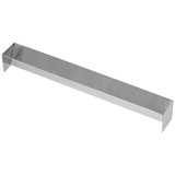 Φόρμα κορμού inox με τρίγωνη βάση | 30x6 cm