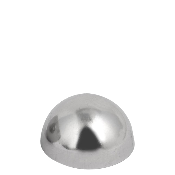 Φόρμα ημισφαιρική inox | 20 cm