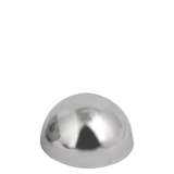 Φόρμα ημισφαιρική inox | 20 cm