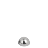 Φόρμα ημισφαιρική inox | 6 cm
