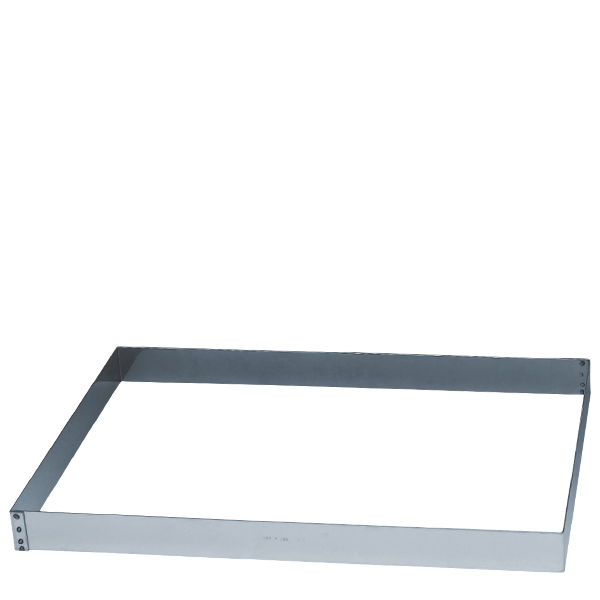 Τσέρκι Inox Ορθογώνιο 60x40x5 cm