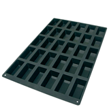 Φόρμα σιλικόνης 60x40 cm mini cake 30 Θ- 10x5,2/3,1 cm