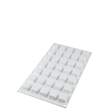 Φόρμα σιλικόνης λευκή microsquare 35 θέσεων | 175 ml , 2,1x2,1x1,3 cm