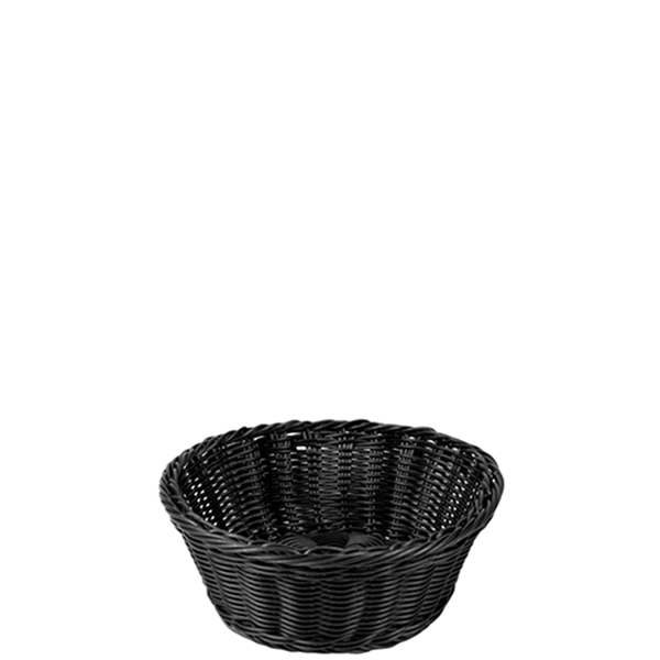 Ψωμιέρα μαύρη 19cm