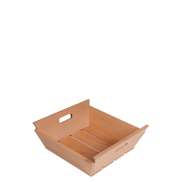 Ψωμιέρα από Ξύλο Ακακίας 21*21*7cm
