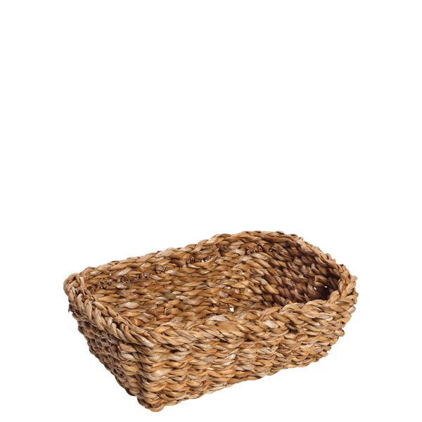 Ψωμιέρα seagrass ορθογώνια 20*16*6cm