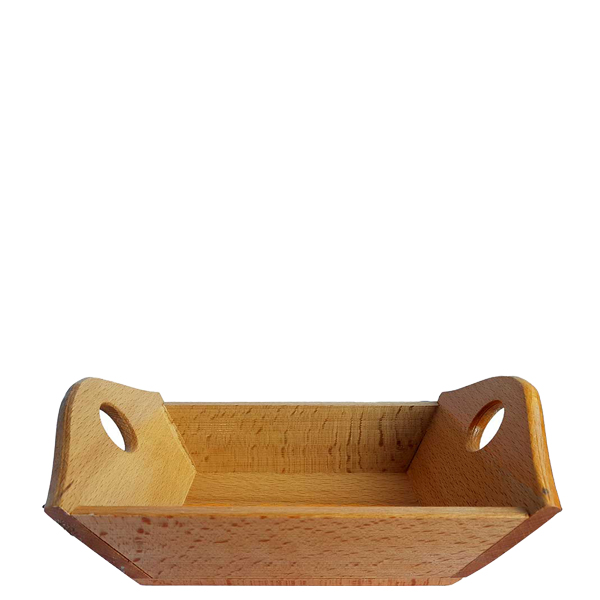 Ψωμιέρα ξύλινη σκαφάκι 30*18cm