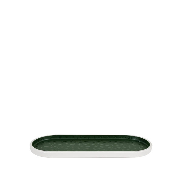 Πιατέλα Flat Μελαμίνης Zicco 32,5x13cm