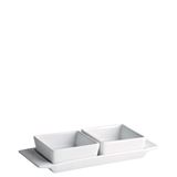 Δίσκος με 2 μπωλ Viejo 22x9cm