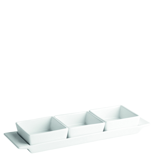 Δίσκος με 3 Μπωλ Viejo 30x9cm