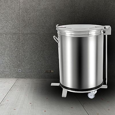 Κάδος Inox 100 lt