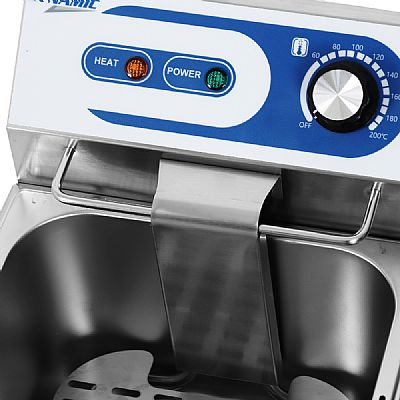 Φριτέζα Inox Διπλή 2x6 lt