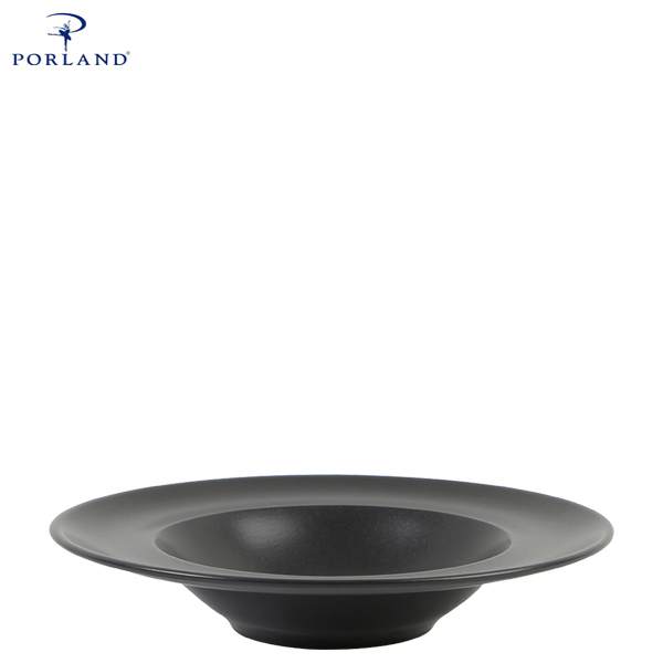 Πιάτο Pasta Βαθύ Seasons Μαύρο 25 cm