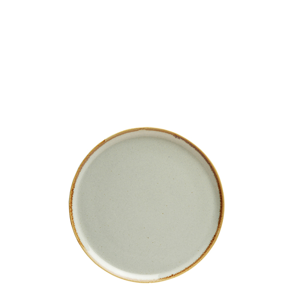 Πιάτο flat κόκκινο Γκρι 24 cm