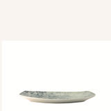 Πιατέλα Ορθογώνια Οβάλ 23x14 cm Smoky